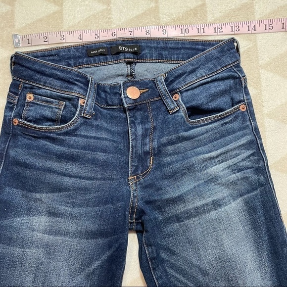 Sts blue piper skinny jeans distressed stretch - Picture 2 of 5